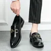 Casual Shoes Big Size Fashion Men Loafers Leather Formal Business Black And Brown Slip On Driving Luxury