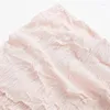 Frauenblusen 2024 Rosa Off Schultertop weibliche Strick Frauen Kurzarm Chic Bluse Y2K Sommer transparent