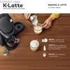 Coffee Makers Keurig K-Latte Single Serve K-Cup Coffee with Milk Frother Latte Maker Black Y240403