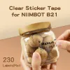 Imprimantes Niimbot Maker Maker Tape Tape Imprimante Sticker Papier avec auto-adadhésive pour B21 B203 et B1 Maker