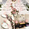 Feestdecoratie 50st 3D Vlinder Gunstdozen Bonbondoos Bruiloft Babyshower Verjaardag Jubileumbenodigdheden