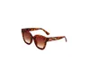 Óculos de sol unissex designers 0208 Little Bee Ladies Sunglasses Sun Glass Trendy Glasses