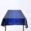 Tischtuch 10 PCs Starry Sky Party wasserdicht und ölproof Geburtstag Einweg