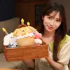 Cartoon Kuromi Cake Doll Singing Star Kabi Children's Birthday Gift Plush Toy Candle Series