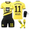 Dortmund Home Jersey Jersey Royce Soccer Alai Bellingham Kids Jersey Set