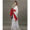 Etniska kläder Han Tang Song Ming Dynasty Suits Empress Folk Dance Hanfu Dress Chinese Ancient Costume Royal Queen Clothes Fairy Drop Otczx