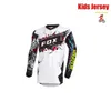 Kids Downhill Off Road Racing Tshirt Mountain Bike QuickDry BAT FOX Childrens Motocross Child Clothes 240403