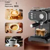 Coffee Makers Household espresso machine 850W anti drip multifunctional coffee machine Y240403