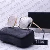 Óculos de sol Chanelis designers para homens homens de luxo de luxo Óculos de sol ao ar livre Mens UV400 lazer diário de óculos