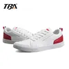 Walking Shoes 2024 TBA Men's Spring Non-slip Male Low-upper Flat Small White Lace Up Sneakers Simple Light Skate