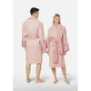 Mens Classic Cotton Bathrobe Men and Women Brand Sleepwear Kimono Warm Bath Robes Home Wear Unisex Bathrobes One Size Fashion Märke Kläder64645