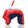 Dog Apparel Winter Pet Thicken 3-Layers Coat Four-Legged Clothes Reflective Puppy Jacket For Small Dogs Chihuahua Shitzu Accessories