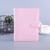 Defterler Macaron Looseleaf Defter Kılıfı A6 Binder Dergi Defter Kapağı A5 Planner Time Management Planner Deri Defter Bağlayıcı