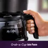 Cafetières Nouveau M. Coffee 5 tasse de cafetière programmable 25 onces mini-brassée noire y240403