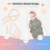 Ensembles Baby Sleeping Sac Newborn Enveloppe Cocoon Swaddle Wrap Soft 100% coton réception de vêtements de nuit