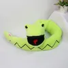 Realistische Schlangen-Handpuppe, grüne Schlange, Plüsch, Schlangen-Python-Puppen, Mund, beweglich, 150 cm, Handpuppe, Spielzeug für Mädchen, 240328