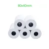 Cards 80x40mm 10pcs Thermal Receipt Bill Paper Pos Thermal Printer Paper 80mm for Mobile Pos Mobile Printer Paper