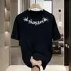Крестная футболка для коротких рукавов, ниша дизайна, летние мужчины в паре с и красивой одеждой, в Instagram модный бренд универсальный