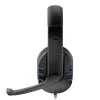 Casque / casque Headphones 3,5 mm de jeu filaire des écouteurs de casque pour PS4 Play Station 4 Game PC CHAT ordinateur avec microphone
