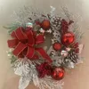 Flores decorativas Decorações de Natal modernas cortantas de ramo morto Vine Holiday para