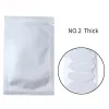 Kits New Silicone Eyelash Pad Patches 50 Pack under Eye Pad for Eyelashes Extension No.2 Thick Types Eys Pads Eyelash Extension Tools