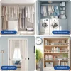 Shower Curtains Tension Rods For Windows 28 To 48 Inch Silver Curtain Rod Spring No Drilling Pressure Adjustab