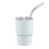 Bouteilles d'eau L69A tasse de voiture en acier inoxydable avec tasse de voyage en paille pour bureau à domicile ou durable