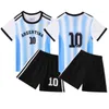 Ensembles de vêtements 2023 Brésils Équipe nationale Maillots de football Germanys Espagne Portugal Japon Mexique Mexique Corée du Sud Baby Rompers Bo Drop Otrmj