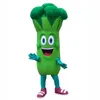 2024 Ventes chaudes Costume de mascotte Broccoli mignon de la fête de carnaval Performance Performance Performance Fancy Dishy Fomen Women Halloween Costume