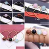 Bangle 2022 Retro Selling Crystal Stone Bead Bracelet Cute Ball Cuff Bangles For Women Girl Jewelry Gifts Accessories Wholesale Drop D Dh0Ls