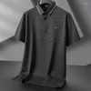 Polos masculins 8xl 7xl 6xl 2024 Polo à rayures de luxe haut de gamme