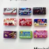 Kitchens Play Food NEW 6PCS/9PCS Mini Resin Candy 1/6 Scale Dollhouse Miniature Chocolate Snacks Box for Dollhouse Kitchen Play Decoration Toys 2443