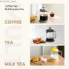 Coffee Makers 600ML coffee machine French press glass coffee pot espresso tea brewers tool manual Y240403