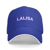 Caps de bola Lalisa Baseball Cap Sports Gentleman Hat Mens Tennis Feminino