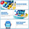 Kit de estetoscópio Child Childrens Toys Dentista Abs Finque Mochila Doctor 240315
