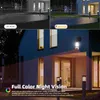 Andra CCTV-kameror 5G WiFi E27 1-3pcs Bulb Camera 2 I 1 Surveillance Camera Security Video Full Color Night Vision 10x Digital Zoom Human Tracking Y240403