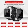 DZ09 Smart Watch Men Women Bluetooth Smart Clock Lock Wristwatch TF SIM لنظام التشغيل IOS و Andorid Smart Wast Watch