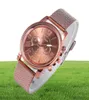 SHSHD -Marke Stylish Style Geneva CWP Mens Watch Double Layer Quarz Frauen Uhren Plastik -Netzband Armbanduhren 8701039