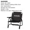 Fournishing Naturehike x Blackdog Outdoor Camping Pliant Chaise de café portable Chaise de camping Picin Piche de pêche au tabouret de pêche Directeur