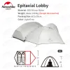 Shelters Naturehike Mongar Camping Tent 2 Persons Ultralight 15D/20D Nylon Silicone 1.8kg Outdoor Hiking Tent With Free Floor Mat PU400mm