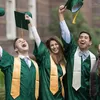 Écharpes d'études d'études à la graduation chague volée unisexe couleur solide de couleur longue classe de 2024 cérémonie de diplômée PO accessoires