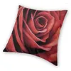 Pillow estilo nórdico Flores românticas Rosa Rosa Tampa Decoração Floral Padrão 45x45cm Caso de travesseiros para sofá