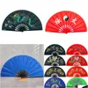 Martial Arts Bamboo Right Hands Fan Tai Chi Performance Kung Fu Fans Cosplay Black Er China Many Pattern Drop Delivery Sports Outdoors Otnul