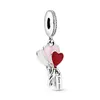 S925 Sterling Silver Heart Ballon Pendant Geschikt voor Fit hanger kralen Bracelet Sieraden 798076CZ Fashion Gift Pendant