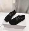 Sıradan ayakkabılar rahat kadın düz loafer ayakkabı yuvarlak ayak parmağı bej bej siyah süet deri lüks basit stil günlük yürüyüş sürüş