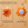 Appareils pour chiens 50pcs Flower Collar Spring Supplies Slidable Bow à nœud papillon Cold Pet Charms Produits For Dogs Bowties