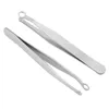 2024 Nose Hair Trimming Tweezers Trimmer Tweezer Round Tip Perfect Steel Removal