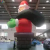 Free Air Shipping Outdoor Activities 12mH (40ft) With blower Big Inflatable Santa Claus Xmas Santa Father for Yard Decoration Advertising Model