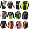 BAT FOX Motocross Long Sleeve Downhill Enduro Mountain Bike TShirt Camiseta MTB Maillot Ciclismo Hombre 240403