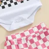 衣料品セット生まれの女の女の子の夏3PC